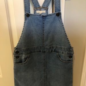 Denim Overall Dress
